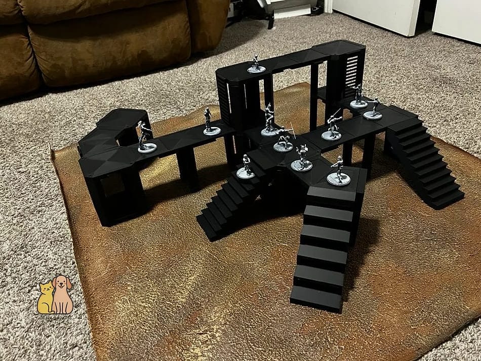 30 Creative Diy Catwalks For Cats That Will Inspire You 27 The Modular Peg System Catwalk