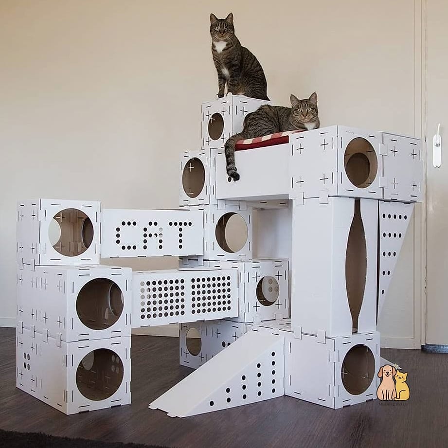 The Modular Stacking Boxes Tower