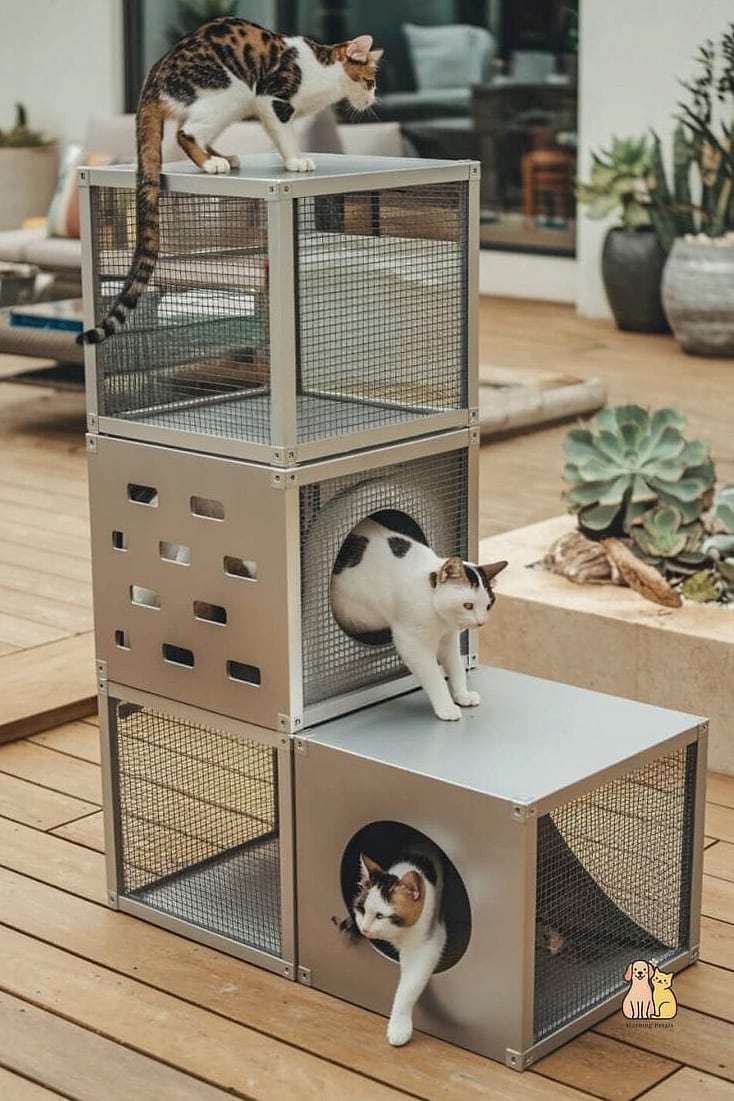 The Modular Tube System Catio