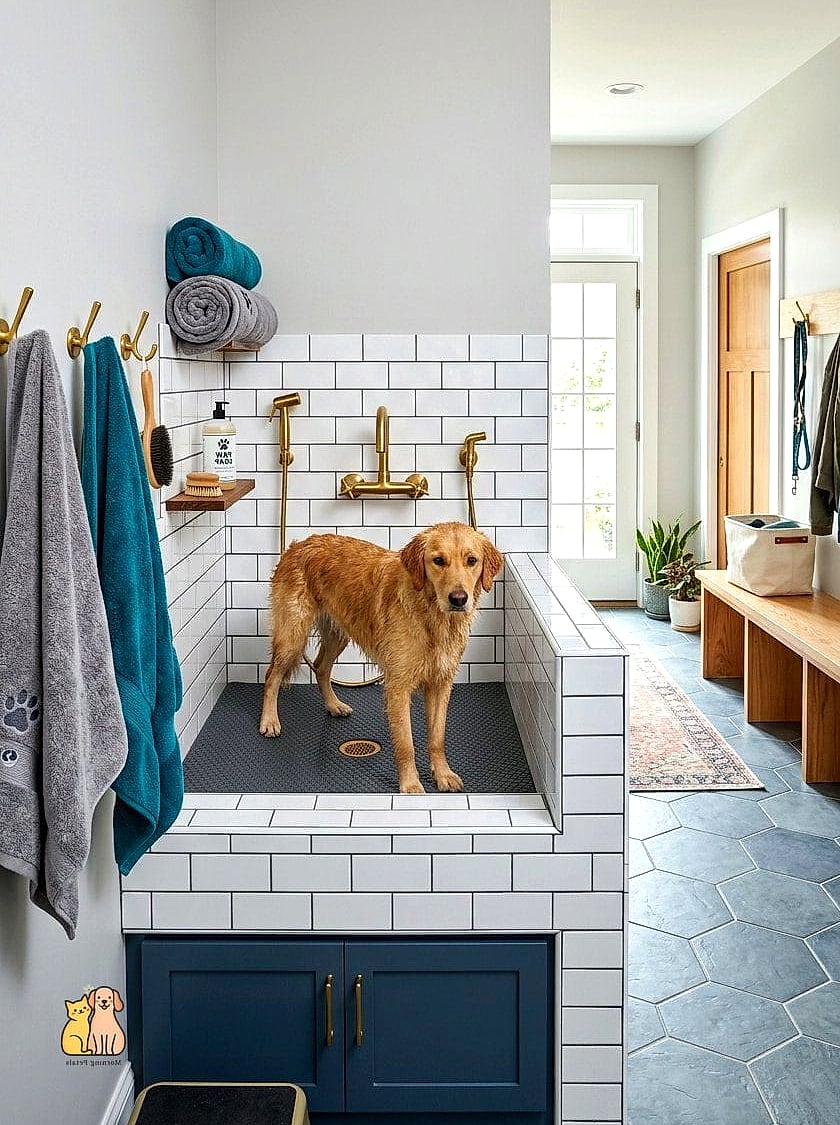 The Mudroom Dog Wash Station