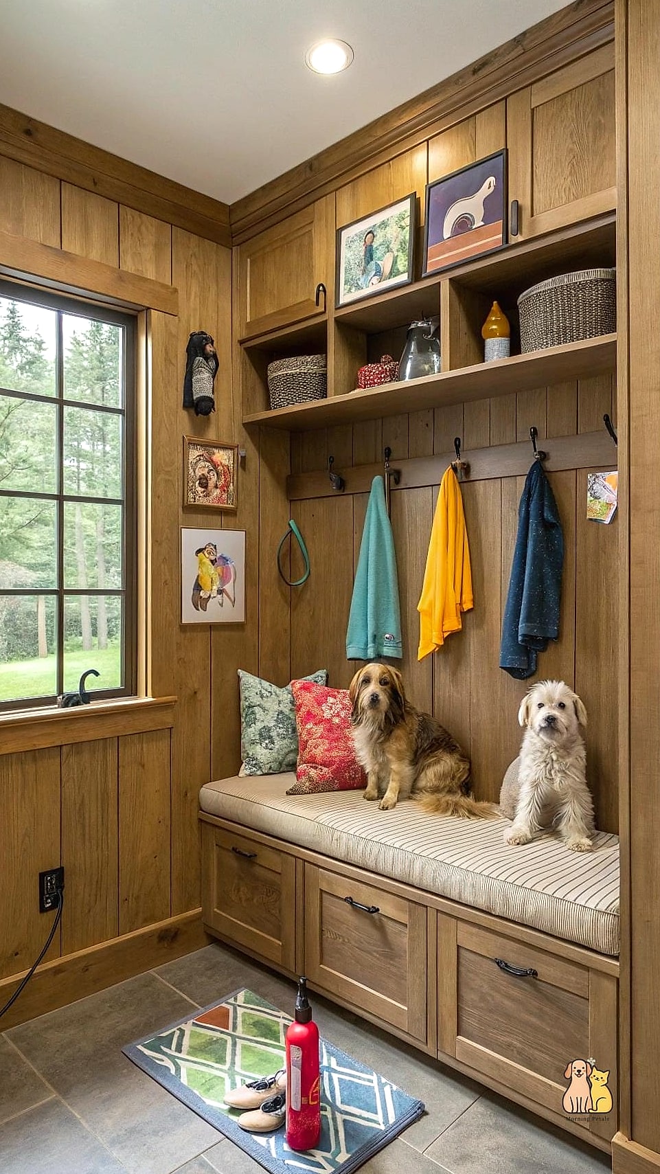 The Mudroom Makeover Station