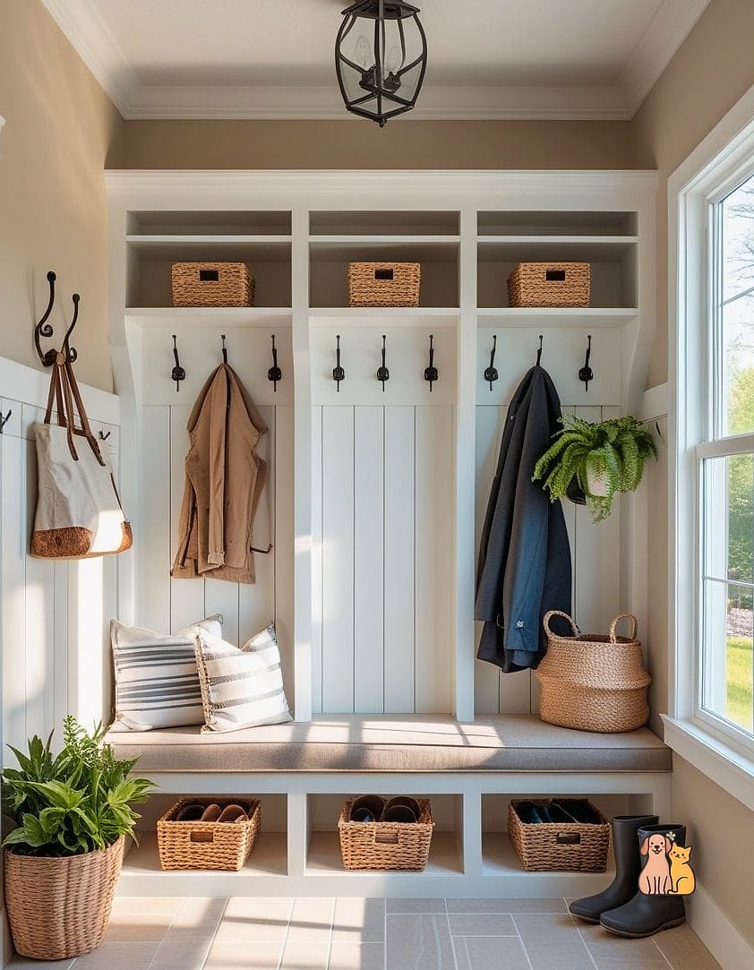 The Mudroom Multi-Tasker