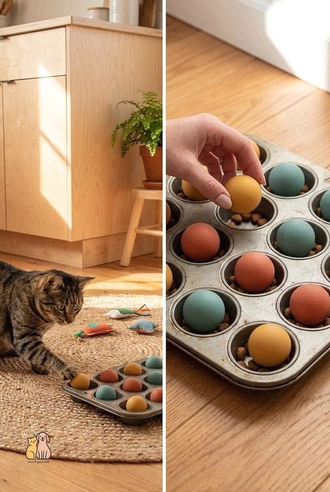 Muffin Tin Treat Puzzle