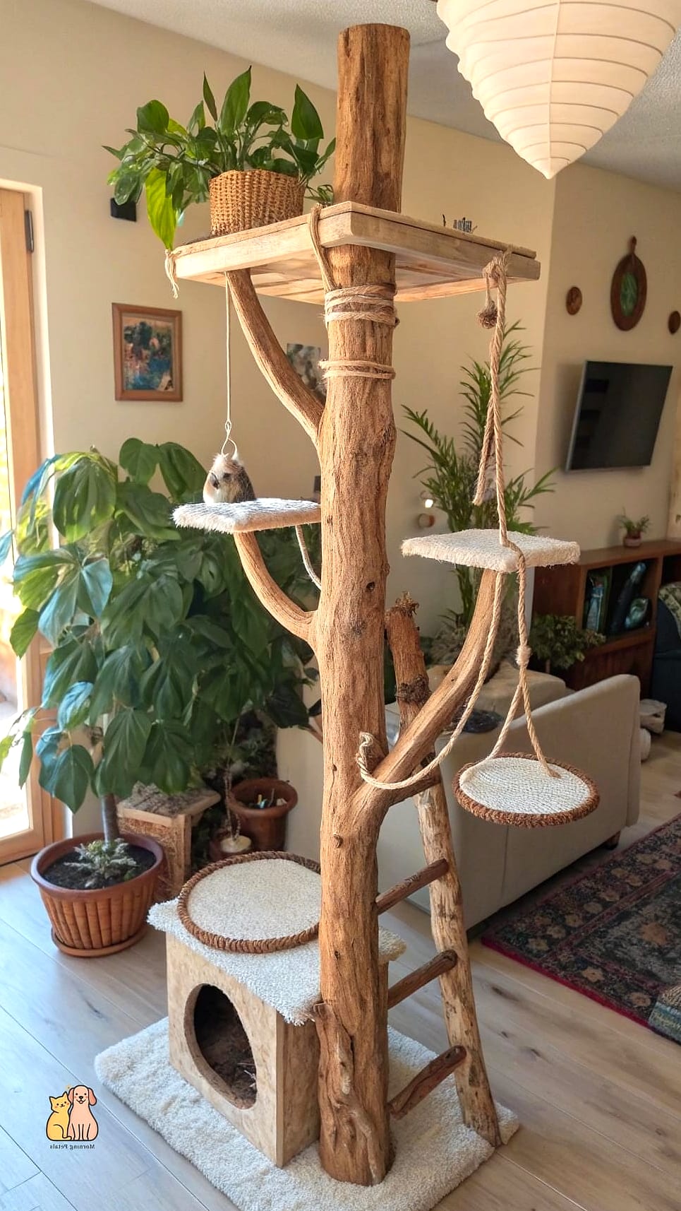 The Multi-Cat Wide-Base Tower