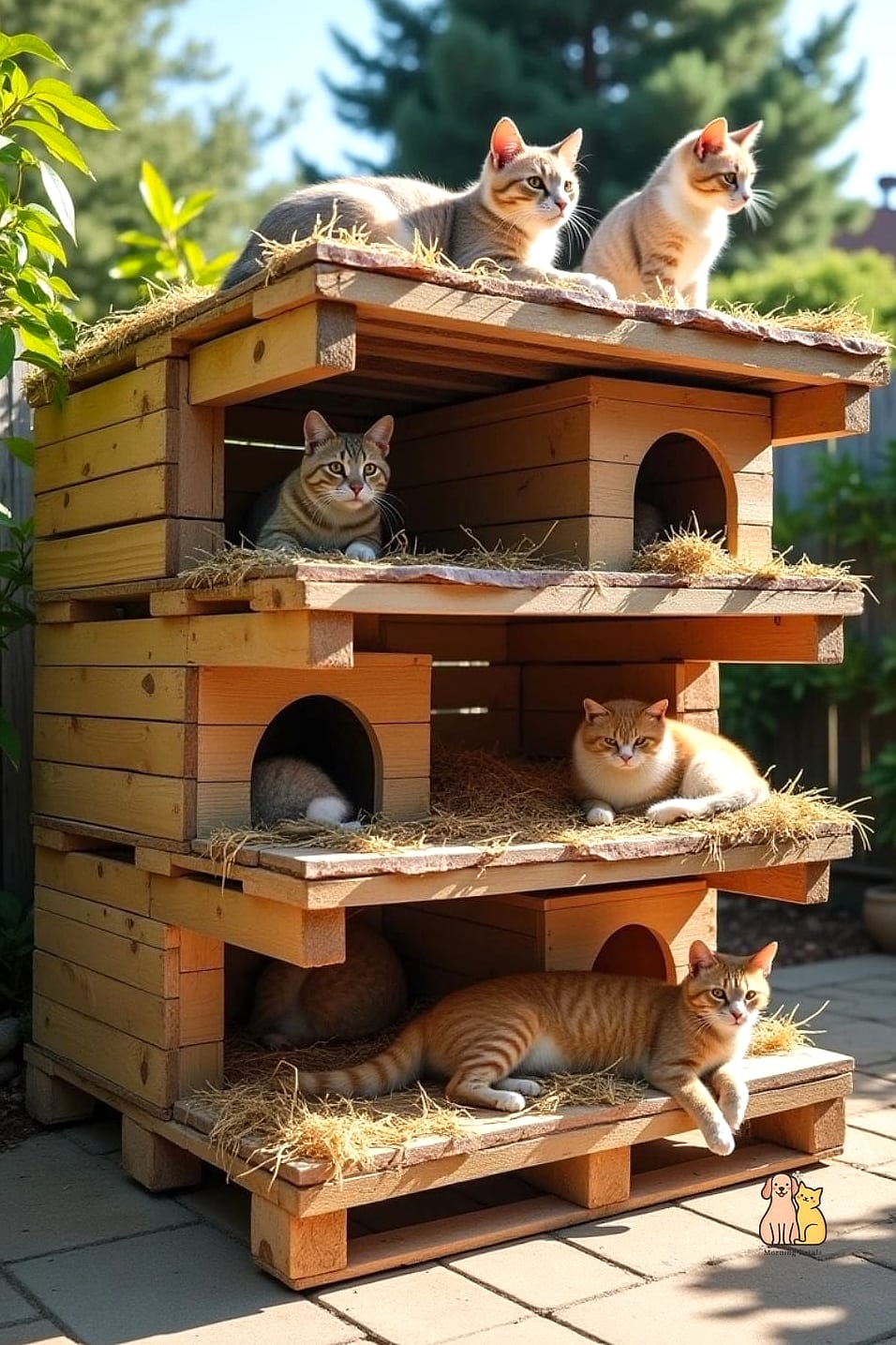 The Multi-Cat Colony Shelter
