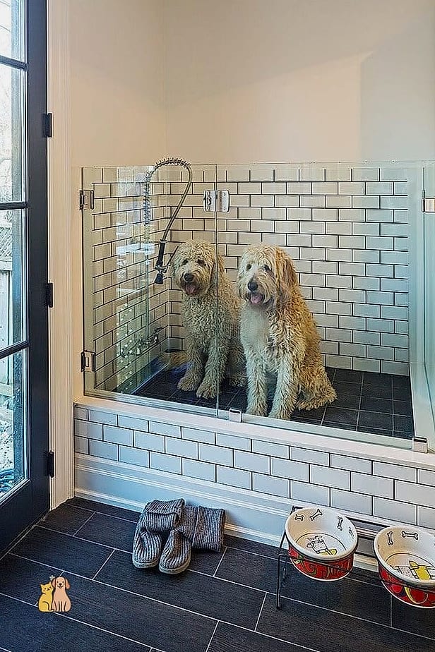 24 Precious Dog Shower In Laundry Room That Will Restore Your Faith in the World 13 The Multi-Dog Double Wash Station
