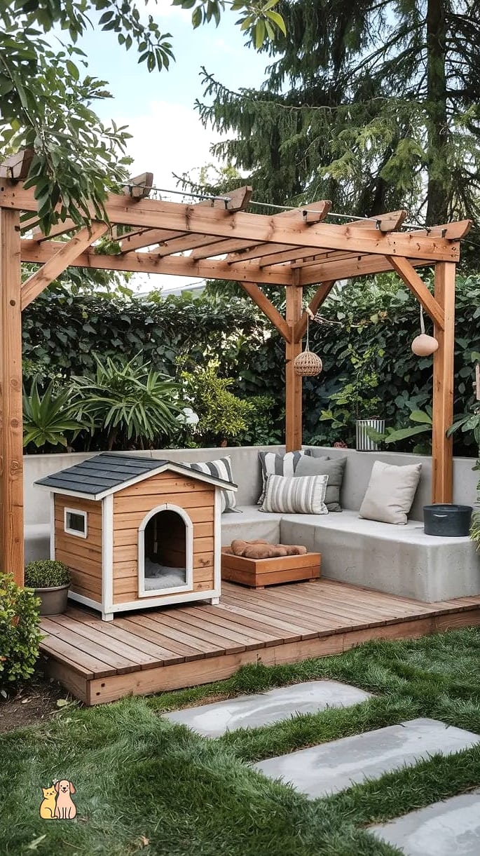 A Multi-Dog Zoning Layout