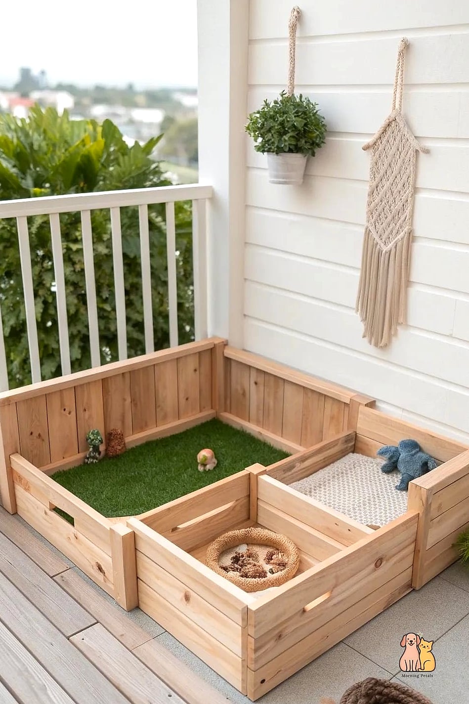 30 Perfect Outdoor Dog Potty Area on a Budget 19 Multi-Level Potty Deck for Senior Dogs
