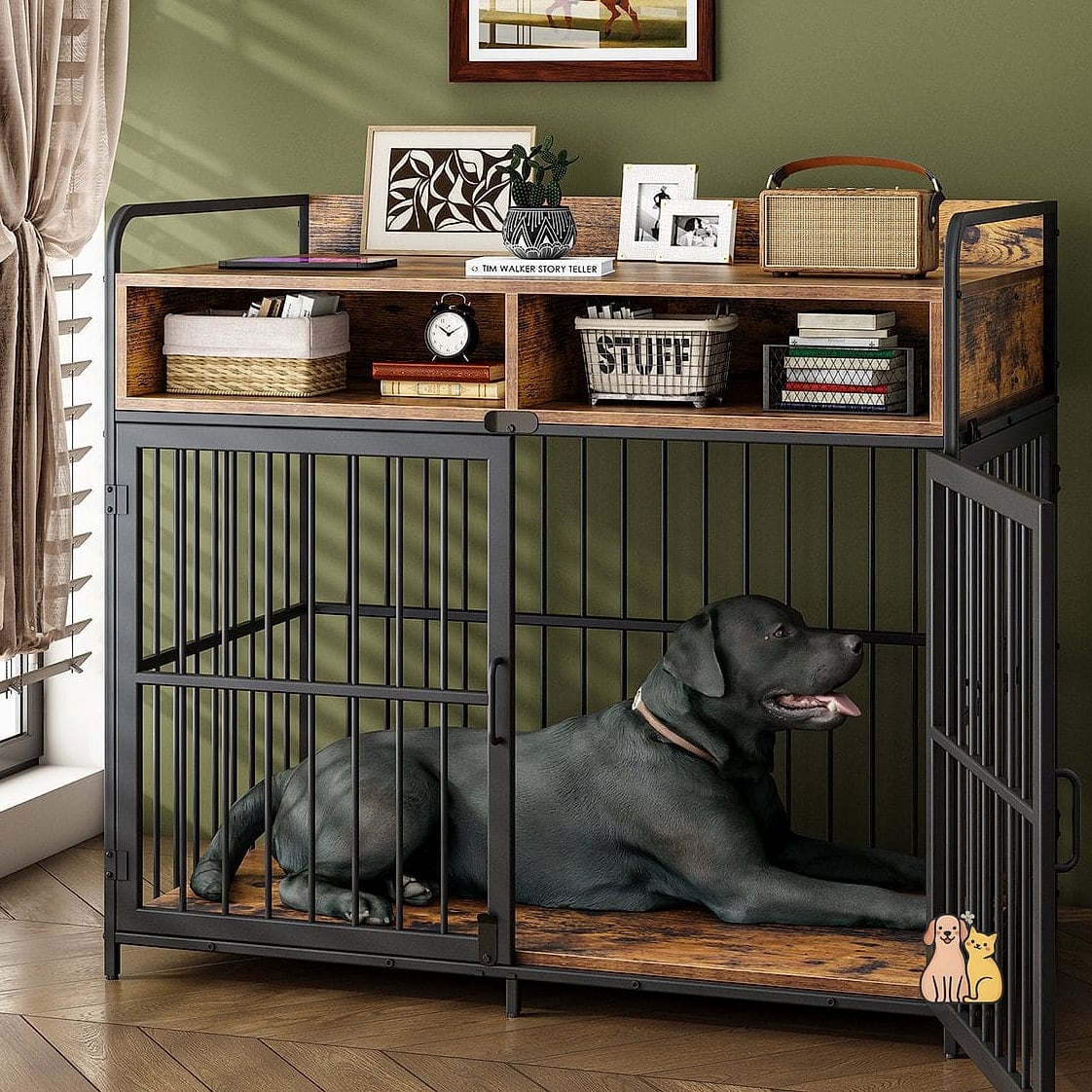 The Multi-Level Stair Wall Den