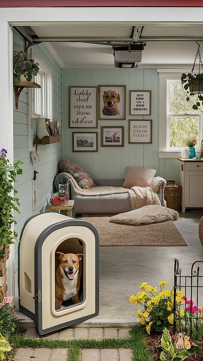 25 Amazing Dog Room In Garage That Are Too Cute to Handle 15 The Multi-Level Small Breed Playground