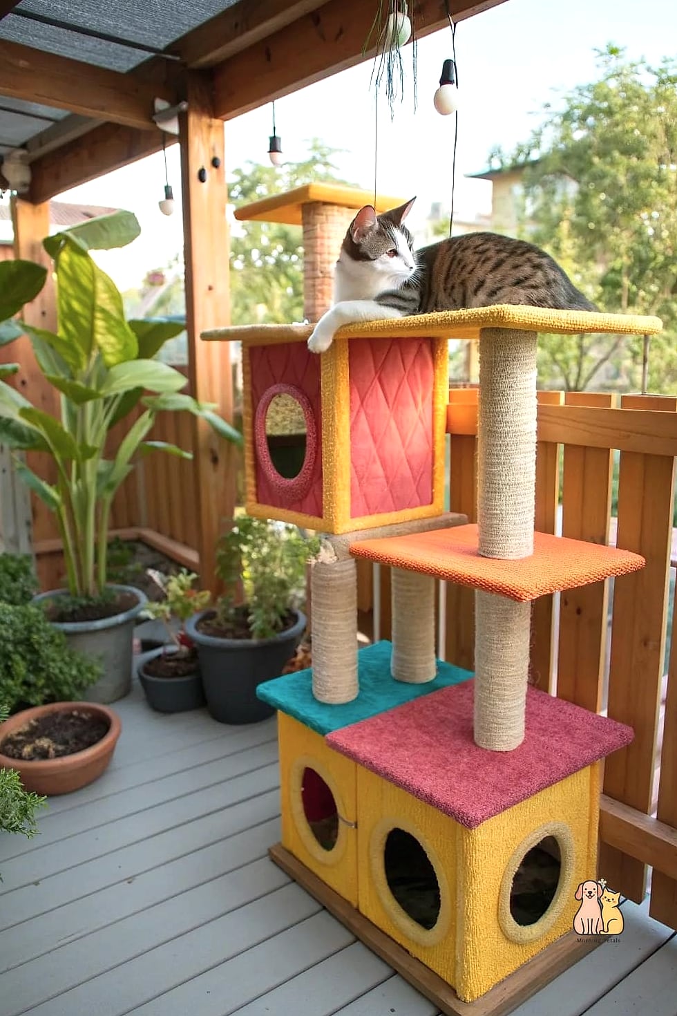 The Multi-Level Tower Catio
