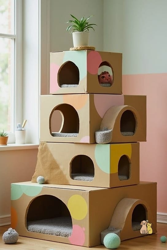 The Multi-Level Staircase Wall