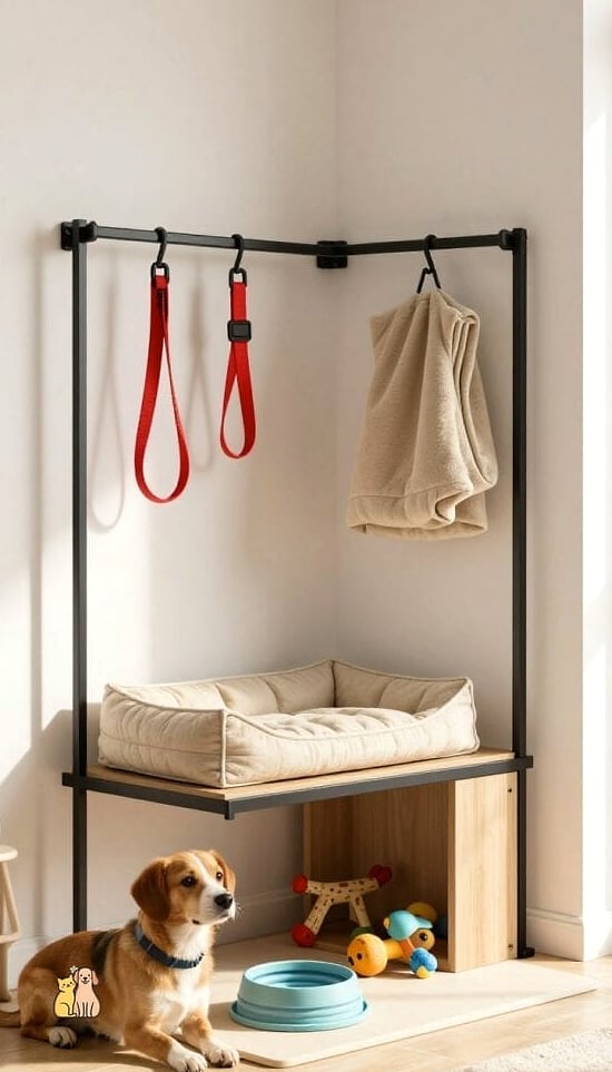 20 Clever Dog Corner Ideas That Are Totally Worth It 15 The Multi-Pet Shared Corner