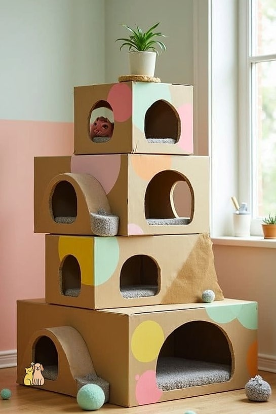30 Creative Diy Cat Scratchers That Will Inspire You 30 Multi-Texture Scratch Board