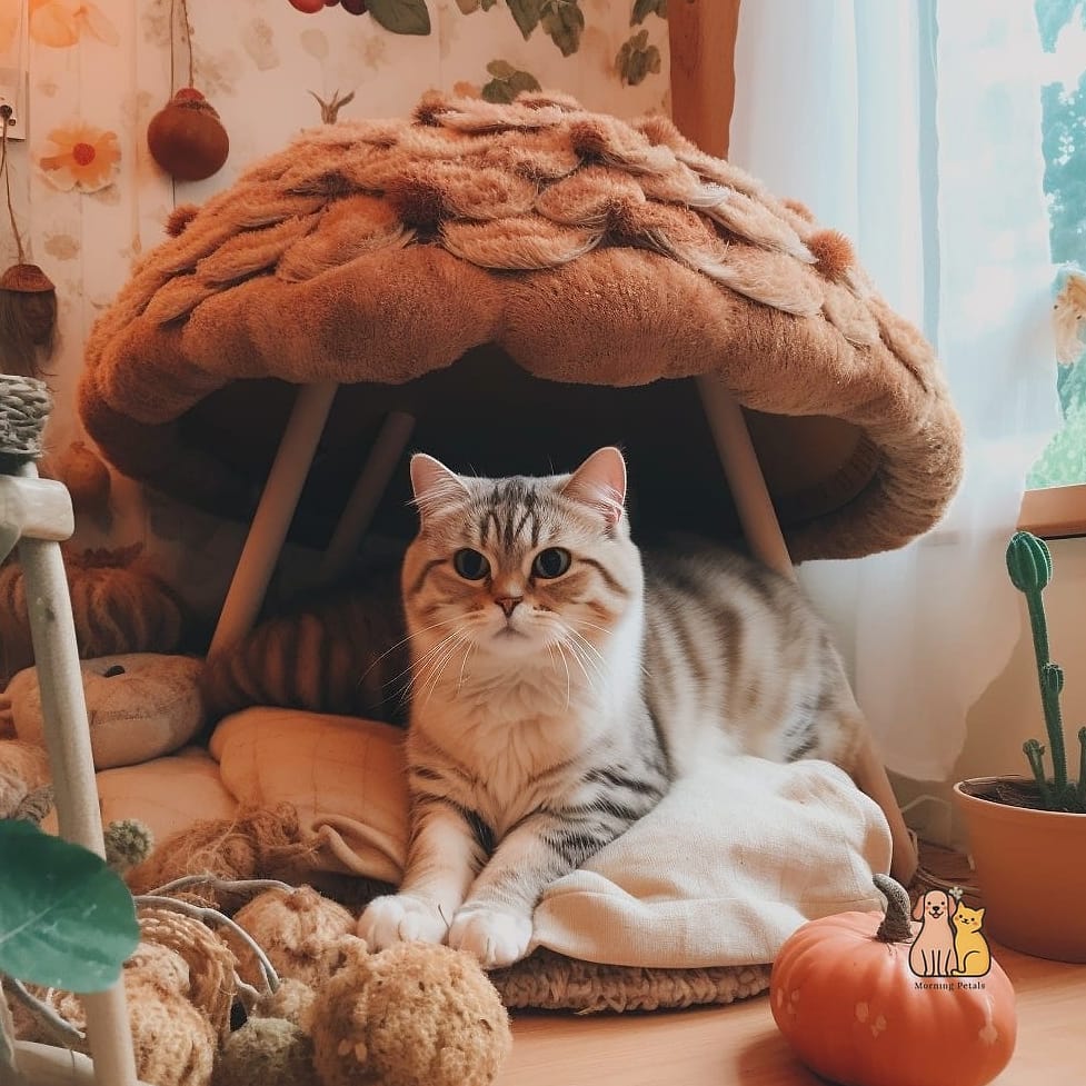 The Mushroom-Shaped Cave Bed