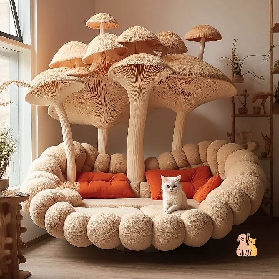 The Mushroom-Shaped Scratch Post