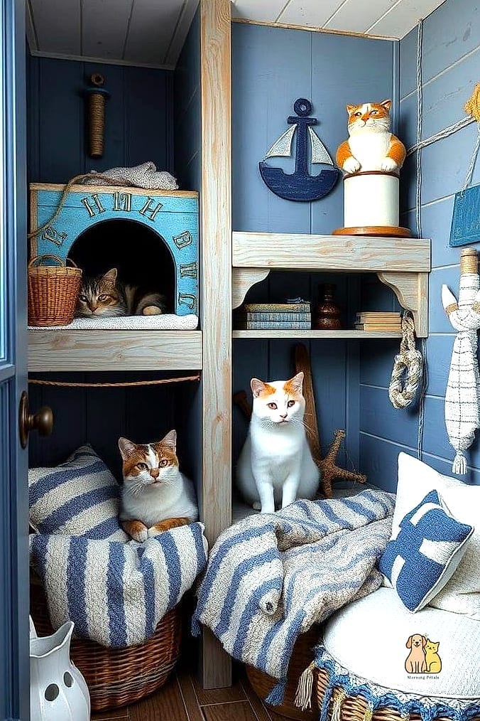 The Nautical Blue Dresser Retreat