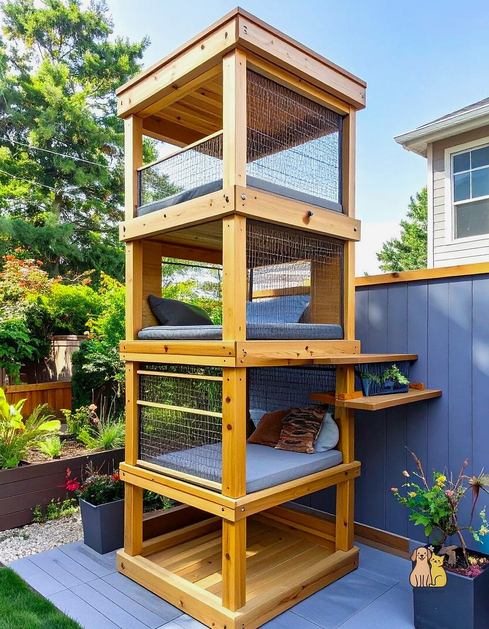 The Outdoor Catio Tower