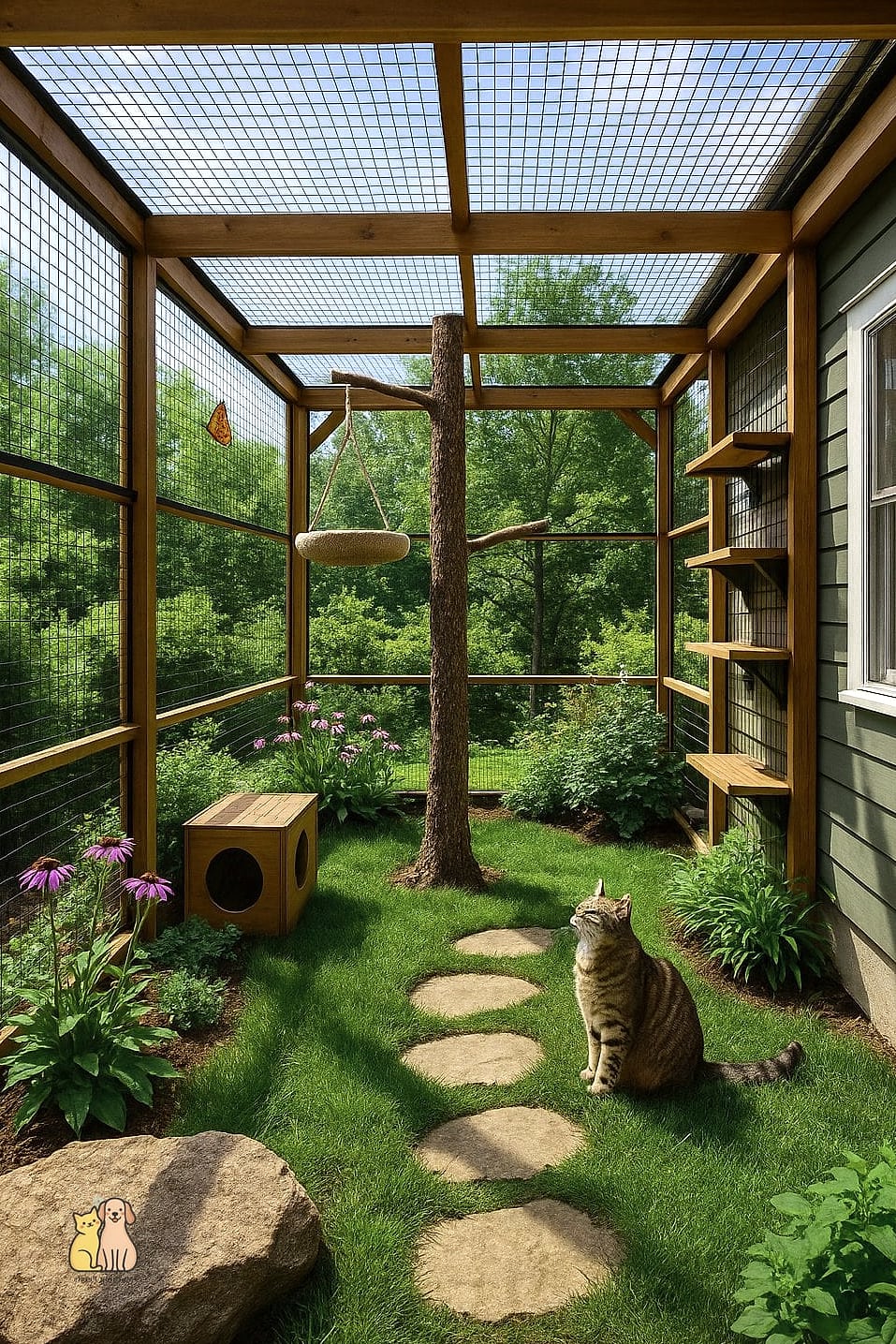 The Outdoor Catio Shelf
