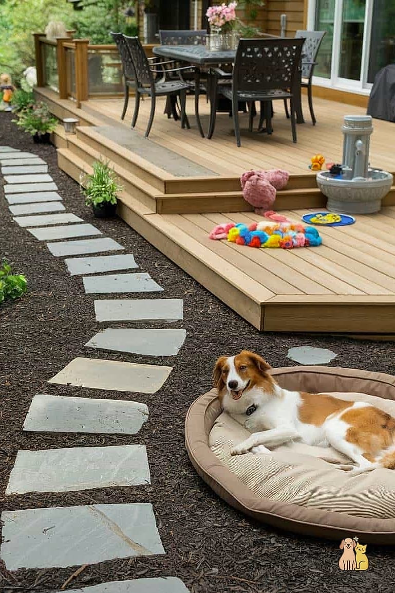 20 Brilliant Homemade Dog Bath Tub on a Budget 16 Outdoor Deck Dog Bath Tub