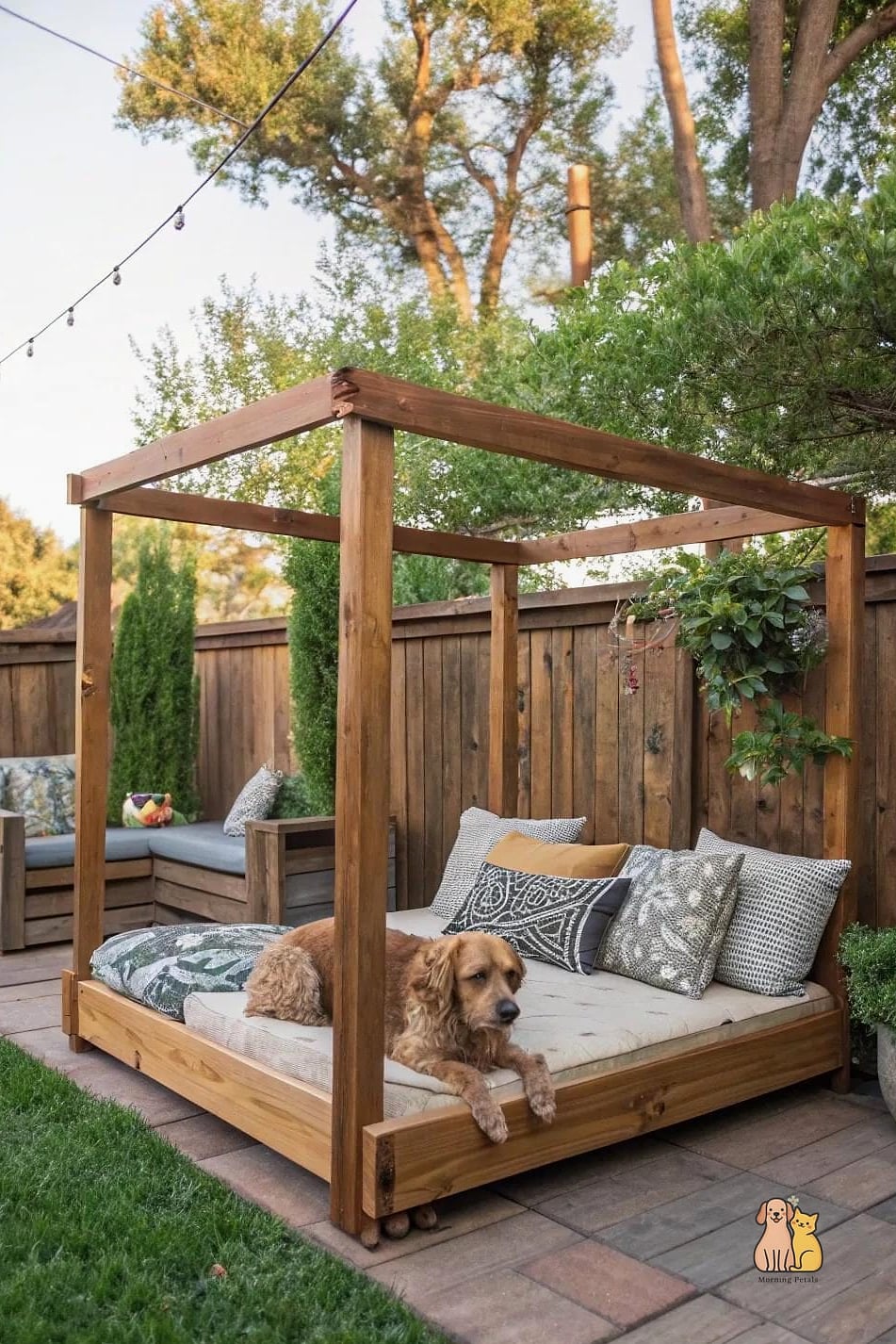 The Outdoor Dog Daybed