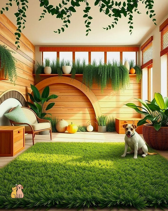 The Outdoor-Inspired Dog Cabin