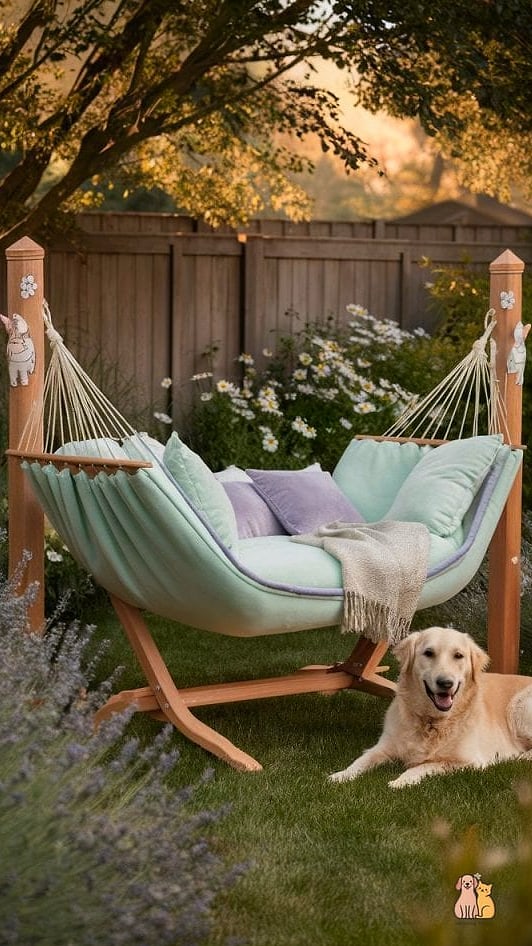 25 Amazing Dog Beds For Humans That Prove Pets Are the Best 8 7. The Outdoor Patio Cuddle Bed
