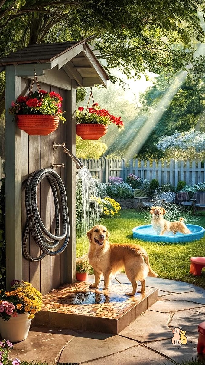 The Outdoor Shower Tower