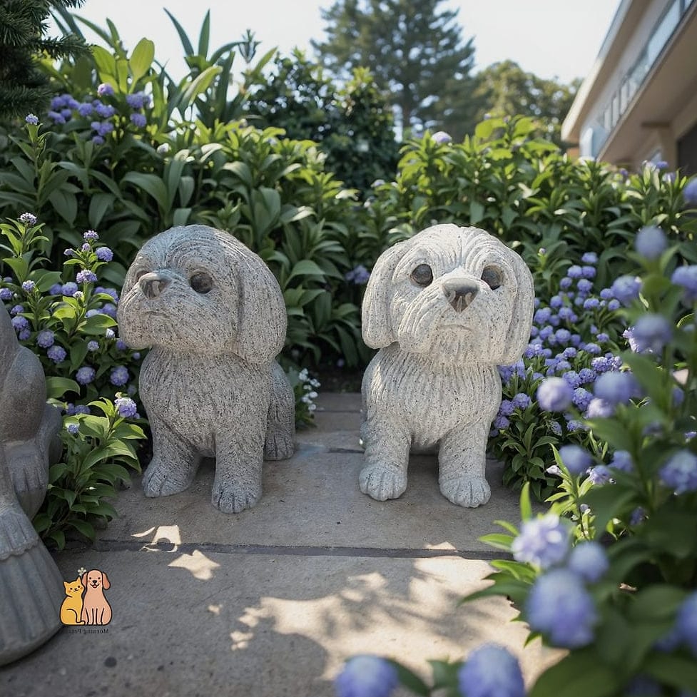 The Outdoor Stone-Look Dog House