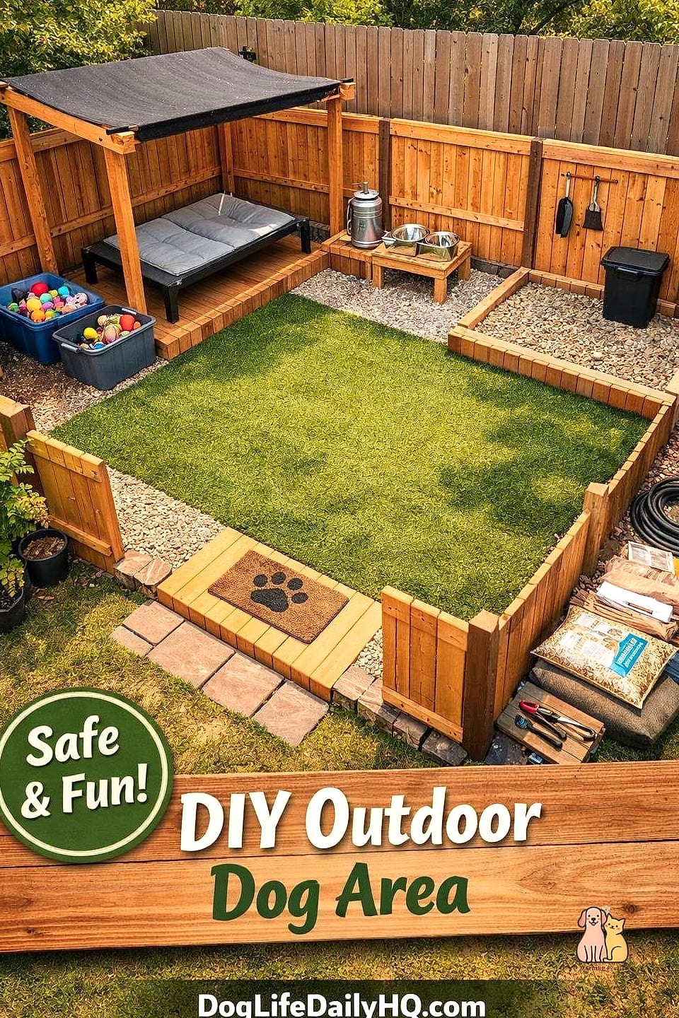 20 Brilliant Diy Dog Crates That Are Totally Worth It 11 The Outdoor Weather-Ready Dog Kennel Crate