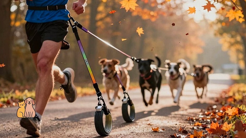 21 Incredible Hands Free Dog Leashes You Need in Your Life Right Now 9 The Padded Neoprene Waist Belt Leash
