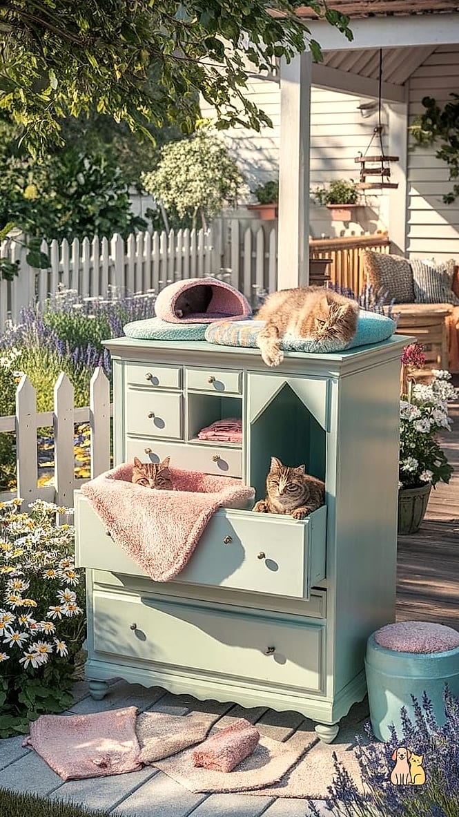 The Painted Mural Dresser