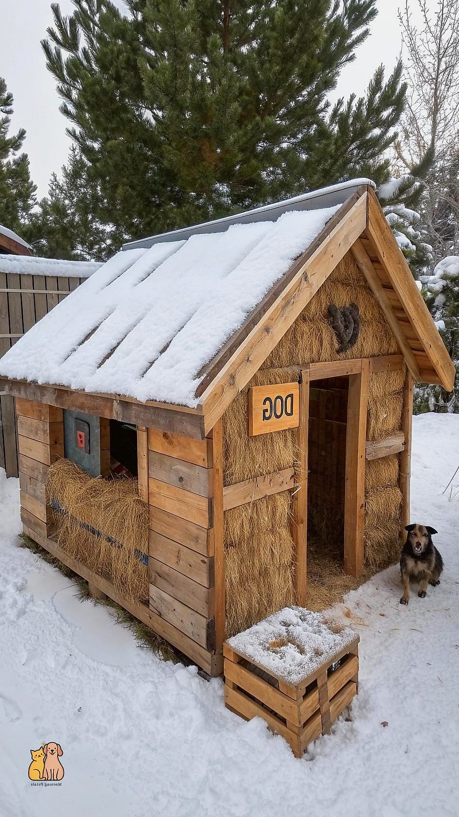 The Pallet Wood Winter Shelter