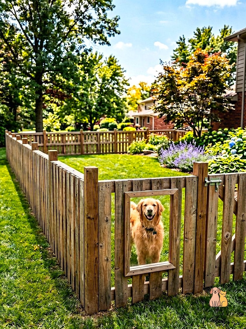 Pallet Wood Fencing