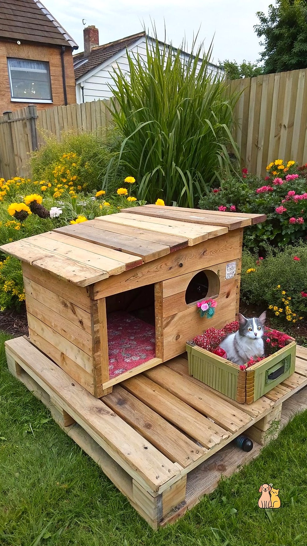Pallet Wood A-Frame