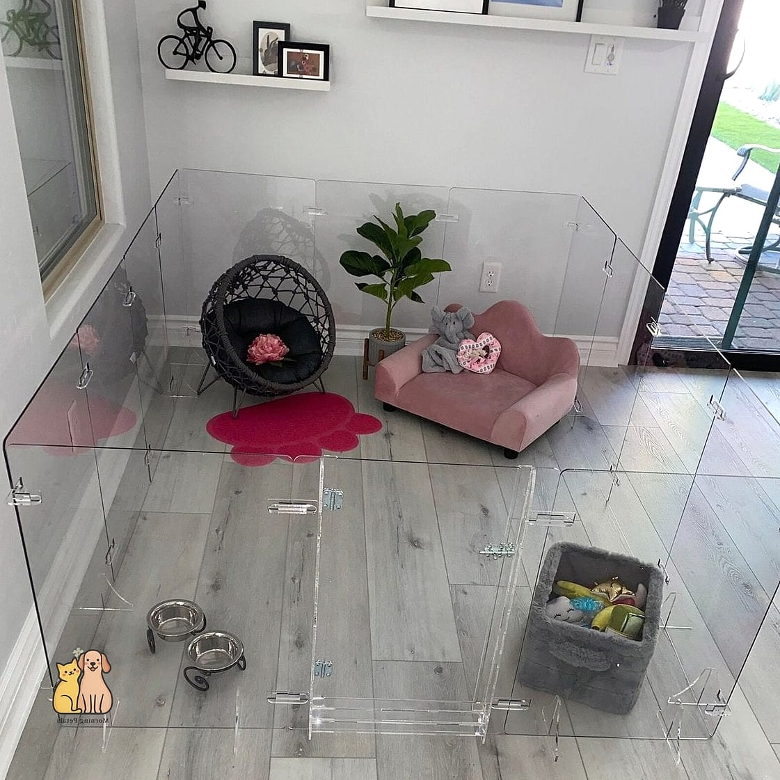The Pastel Acrylic Crate