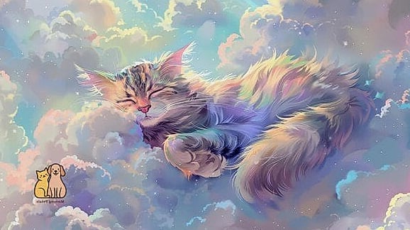 The Pastel Cloud-Shaped Perch