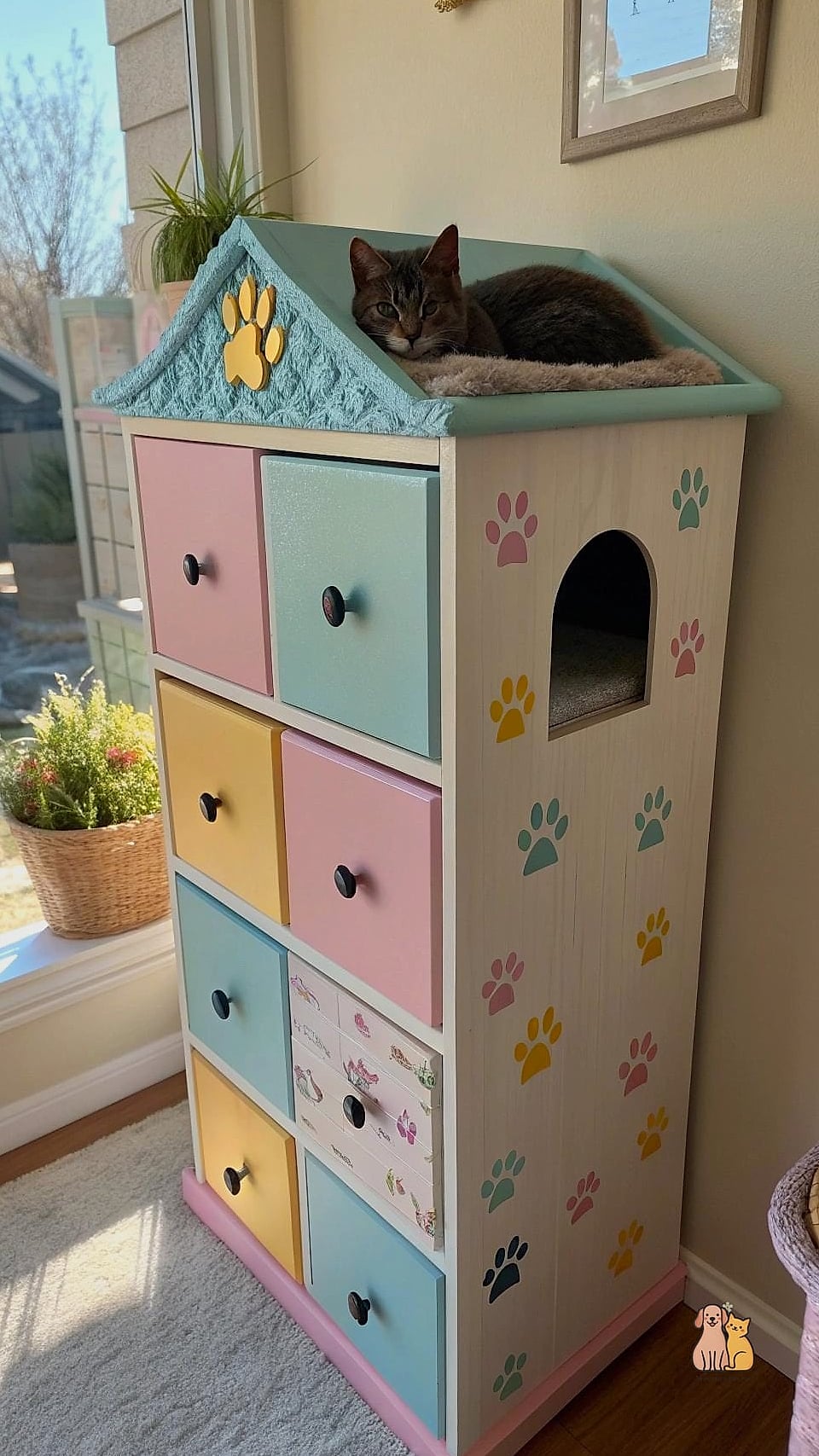 The Pastel Kids' Room Dresser