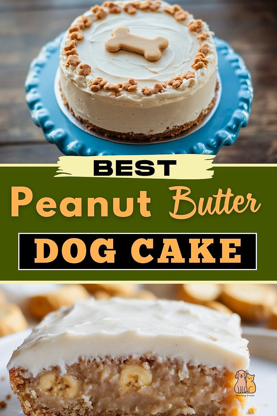 20 Easy Dog Cake Recipes Your Pup Will Go Crazy For 3 Peanut Butter Pup Cake