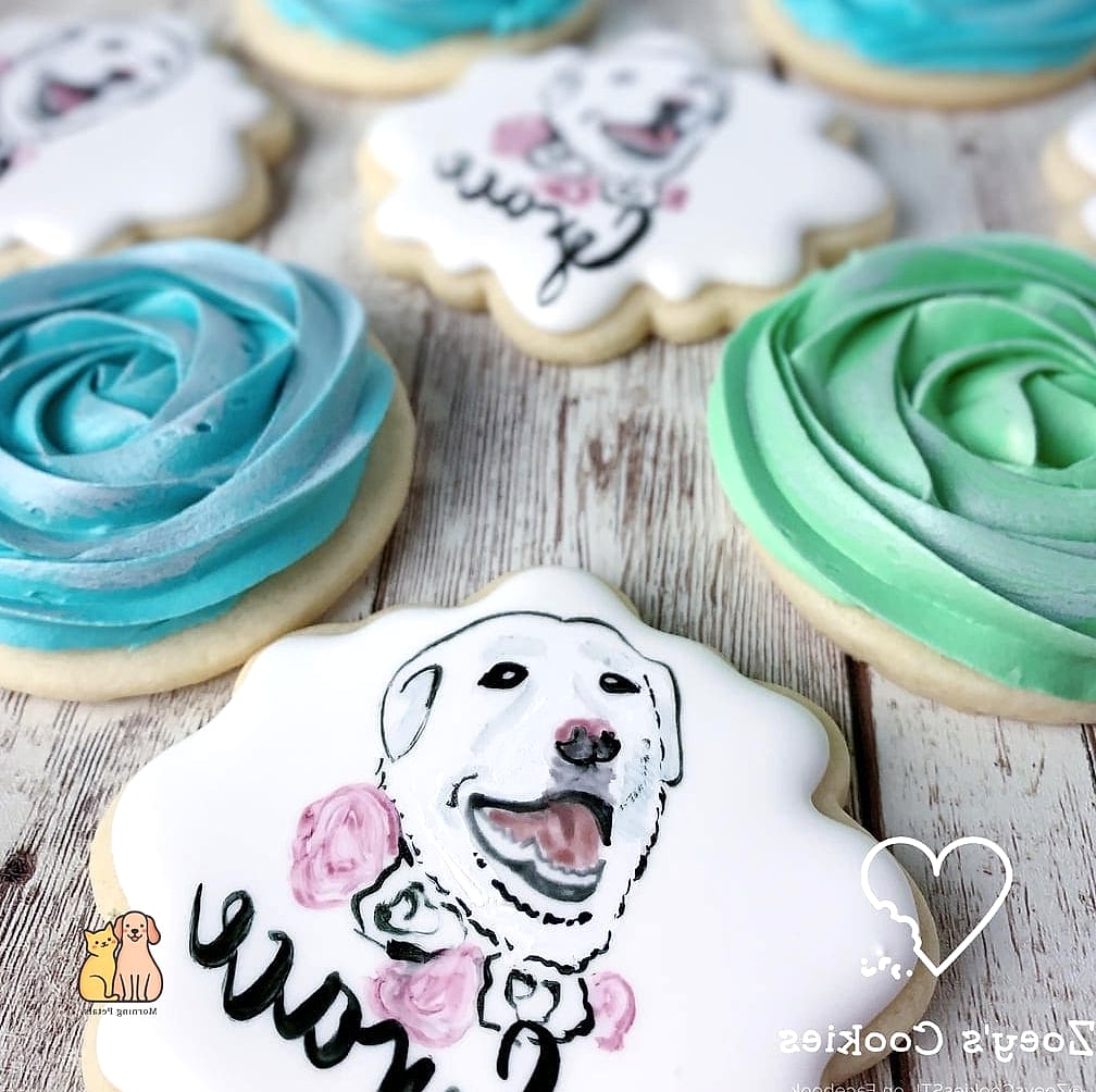 25 Amazing Dog Themed Cookies That Prove Pets Are the Best 19 Personalized Dog Portrait Cookies