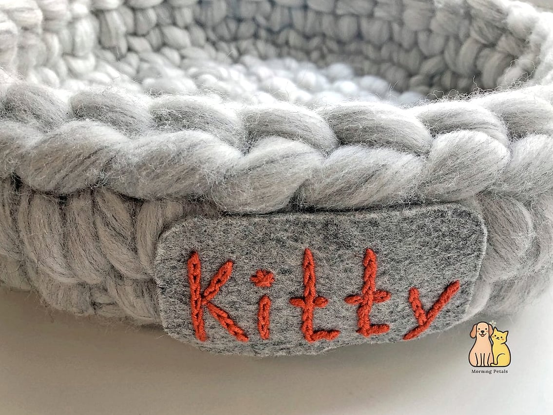 The Personalized Embroidered Bed