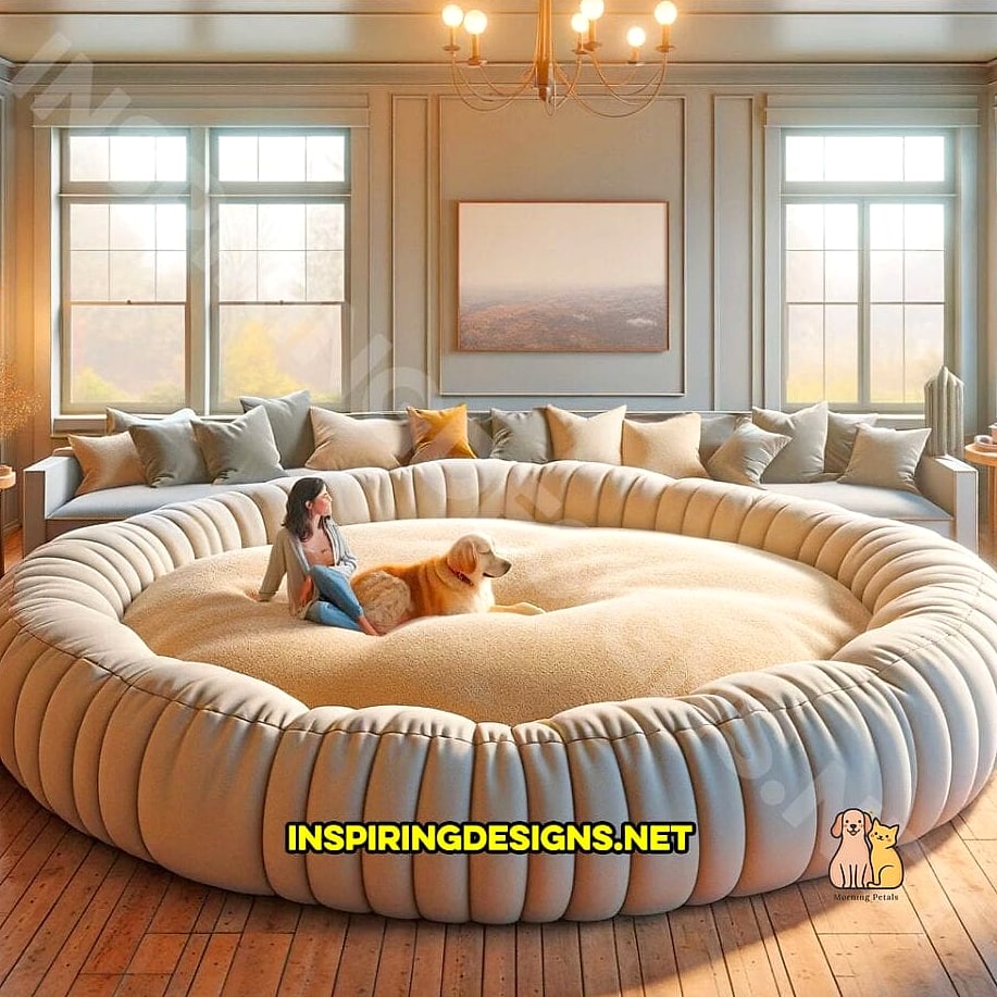 25 Amazing Dog Beds For Humans That Prove Pets Are the Best 19 19. The Personalized Family Dog Bed