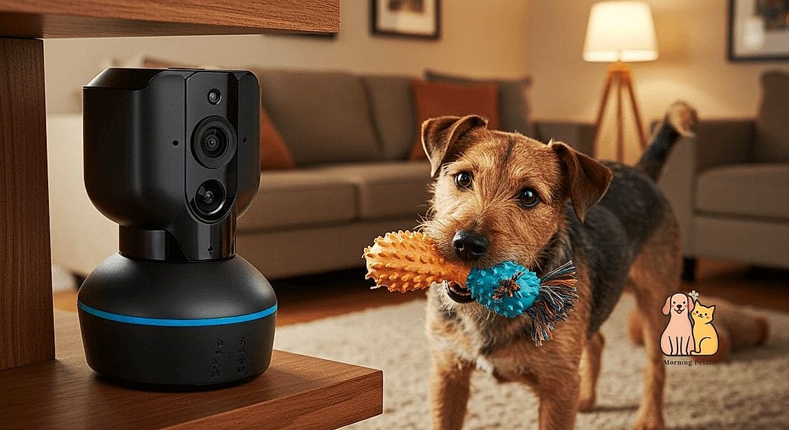 20 Heartwarming Dog Accessories You Need in Your Life Right Now 8 A Pet Camera With Treat Dispenser