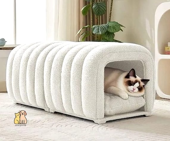 23 Genius Pet Lounge Ideas That Will Inspire You 20 The Pet-Friendly Ottoman Lounge