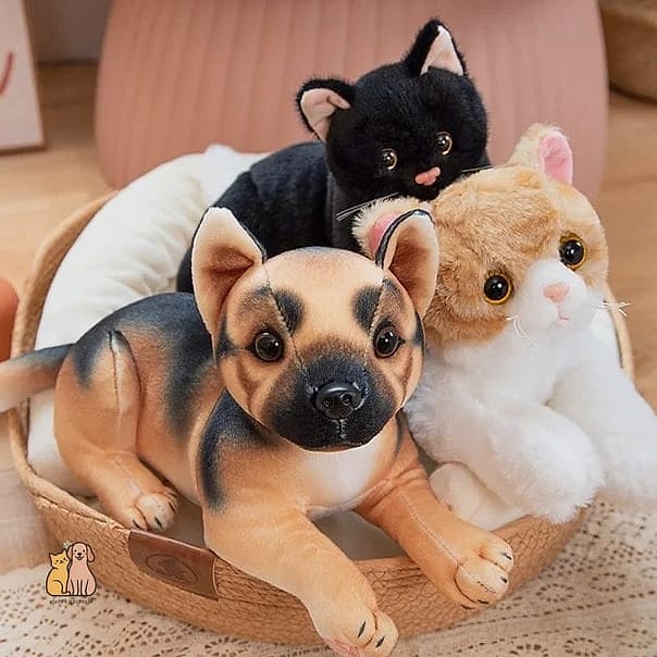 The Plush Faux Fur Nest Bed
