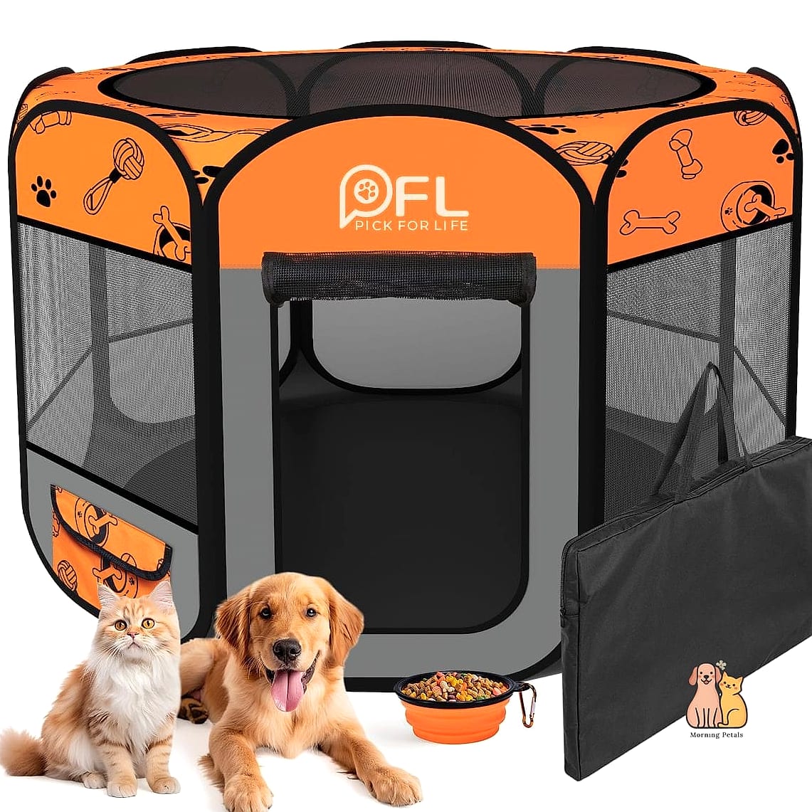 The Portable Foldable Dog Run