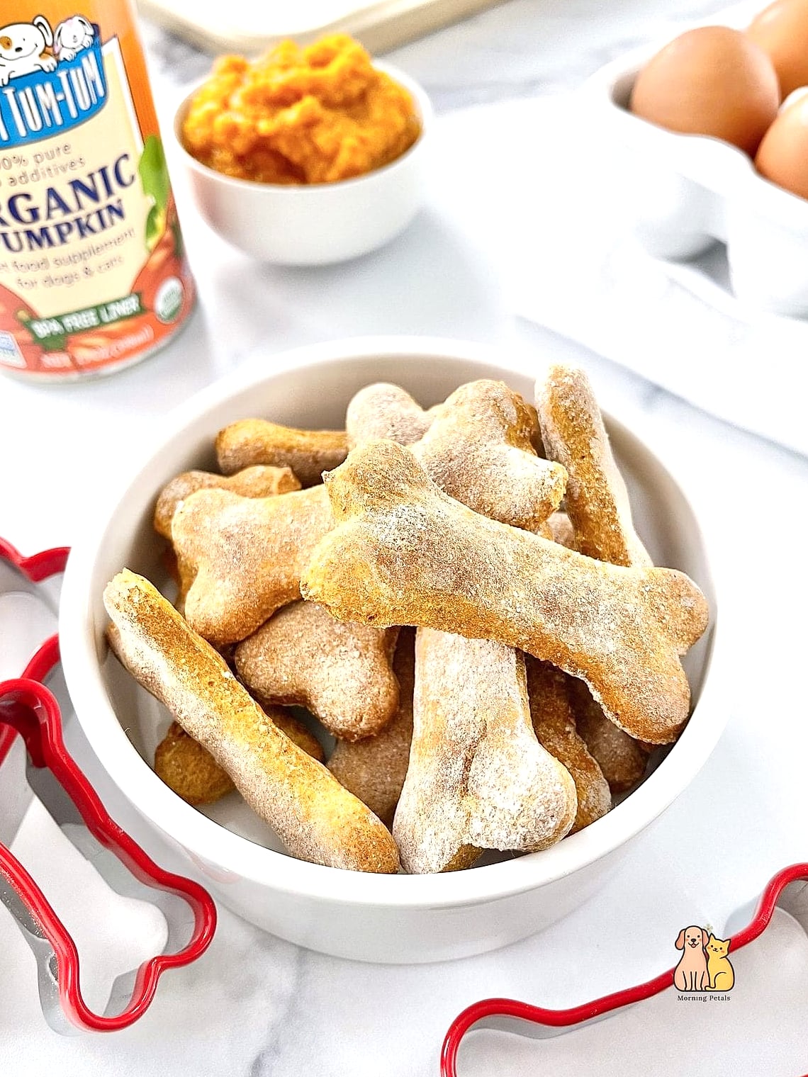 21 Creative Pumpkin Dog Treats Your Pet Will Beg For More 7 Pumpkin Ginger Dog Biscuits