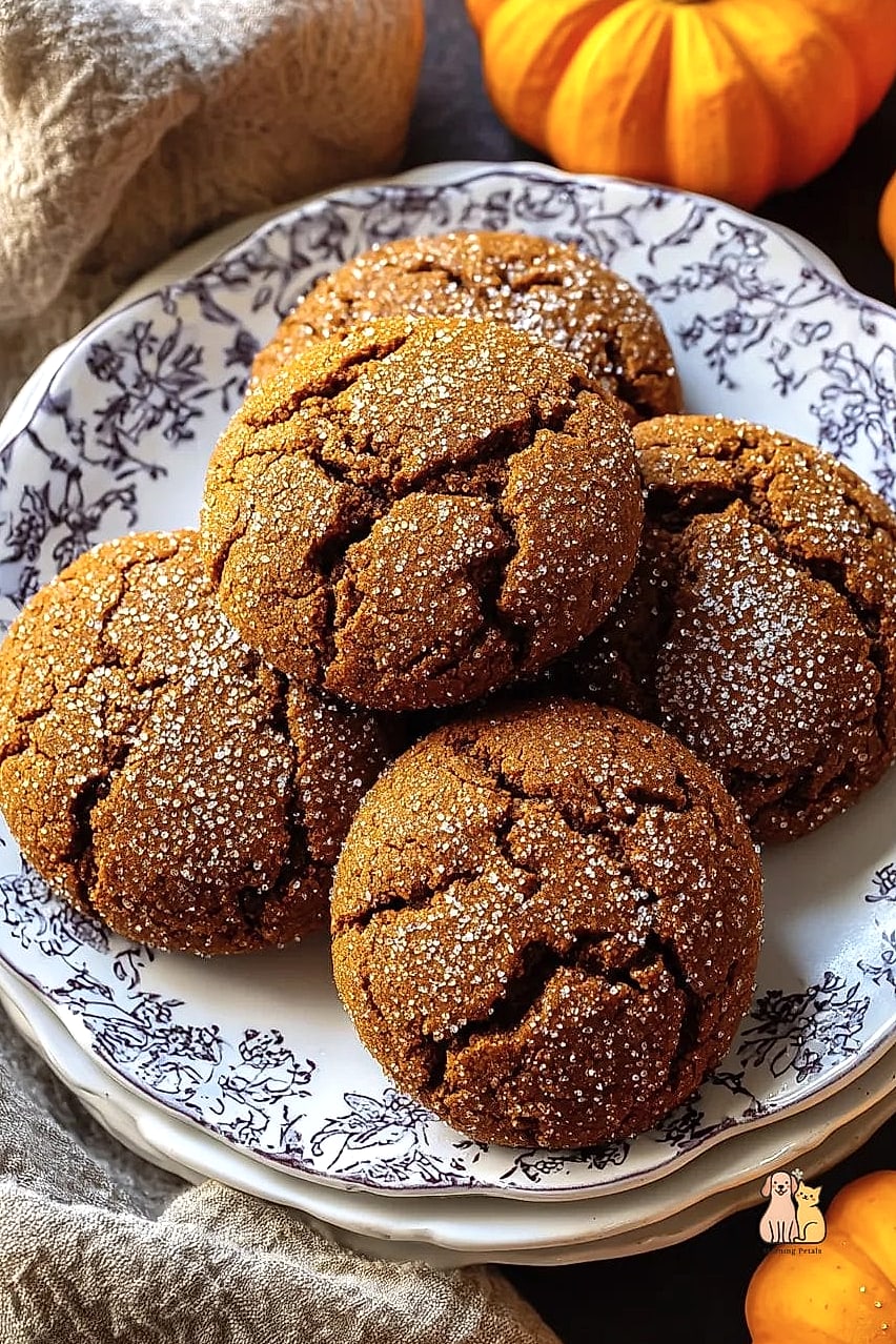 21 Creative Pumpkin Dog Treats Your Pet Will Beg For More 17 Pumpkin Molasses Cookies