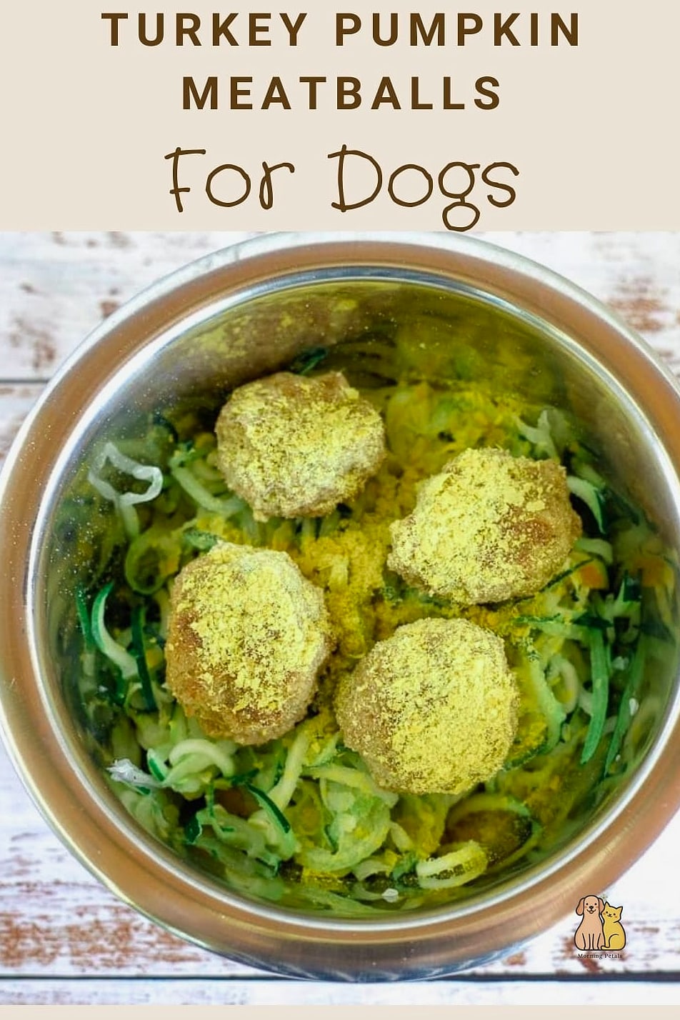 21 Creative Pumpkin Dog Treats Your Pet Will Beg For More 14 Pumpkin Turkey Meatballs