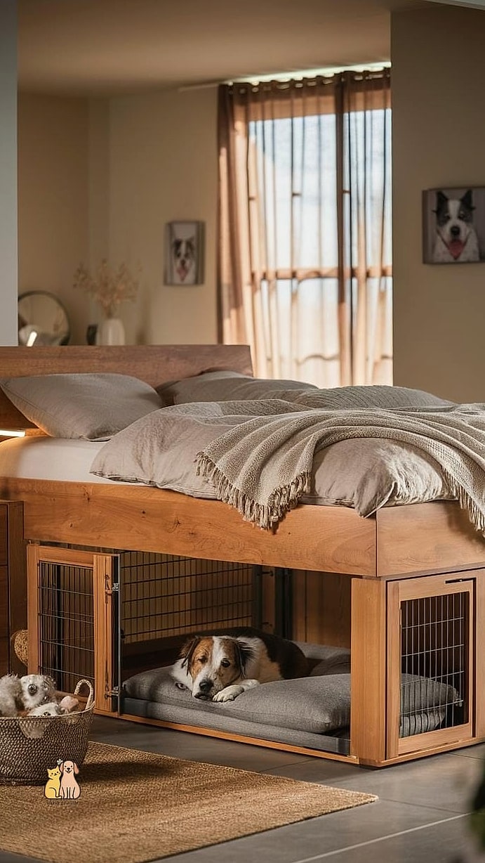 The Puppy-Friendly Training Bed Area